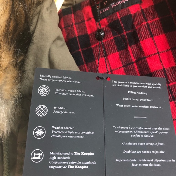 New with tags! Kooples Men’s Winter Parka Jacket. - Picture 5 of 7